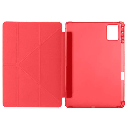 Lenovo M11 TB-330FU Kılıf Zore Tri Folding Kalem Bölmeli Standlı Kılıf - 23