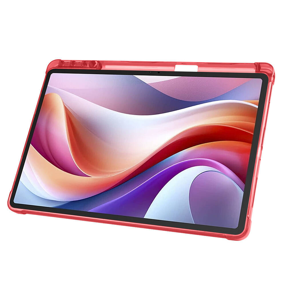 Lenovo M11 TB-330FU Kılıf Zore Tri Folding Kalem Bölmeli Standlı Kılıf - 24