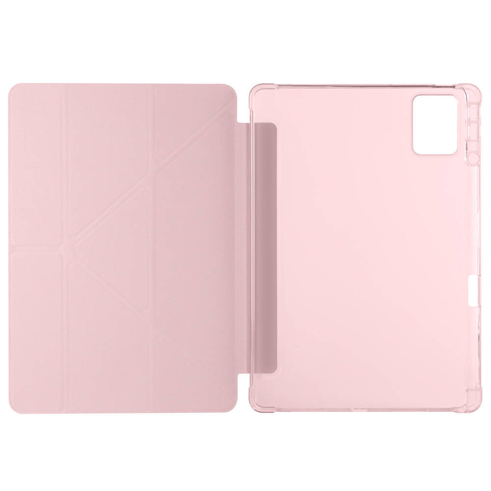 Lenovo M11 TB-330FU Kılıf Zore Tri Folding Kalem Bölmeli Standlı Kılıf - 28