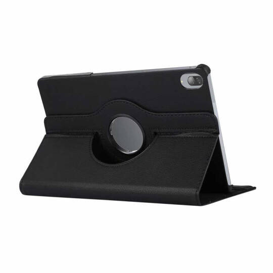 Lenovo Tab P11 Pro 11.2 2.Nesil Zore Dönebilen Standlı Kılıf Siyah