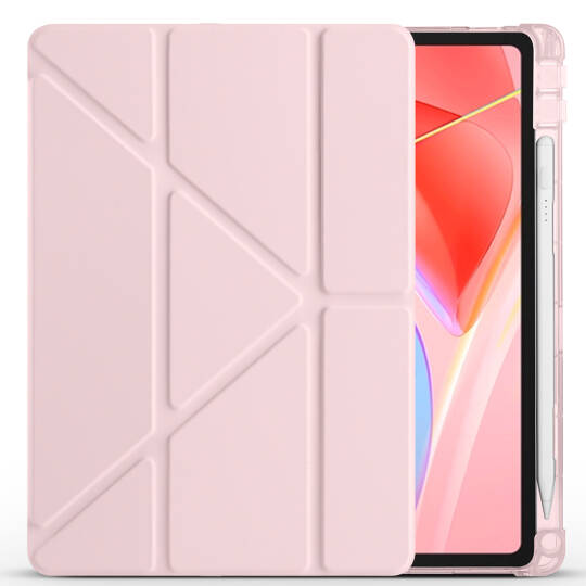 Lenovo Tab TB-311FU Kılıf Zore Tri Folding Kalem Bölmeli Standlı Kılıf - 12