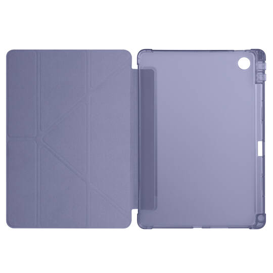 Lenovo Tab TB-311FU Kılıf Zore Tri Folding Kalem Bölmeli Standlı Kılıf - 16