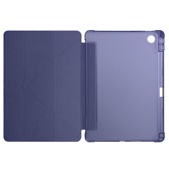 Lenovo Tab TB-311FU Kılıf Zore Tri Folding Kalem Bölmeli Standlı Kılıf - 17