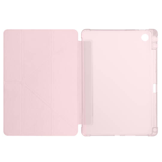 Lenovo Tab TB-311FU Kılıf Zore Tri Folding Kalem Bölmeli Standlı Kılıf - 18