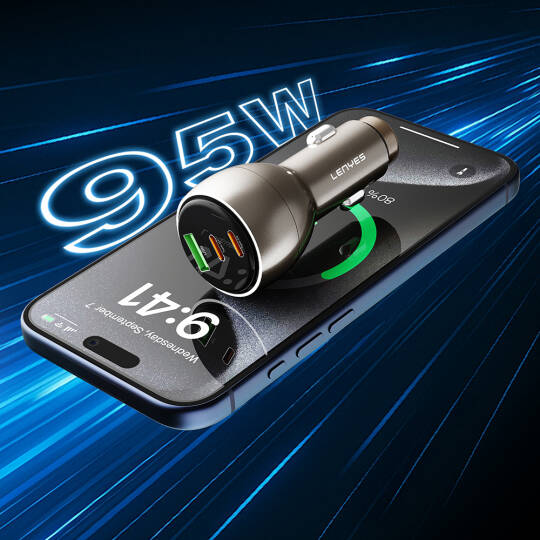 Lenyes CA61 Hızlı Şarj Özellikli USB-A Portlu Araç Şarj Aleti 18W - 5