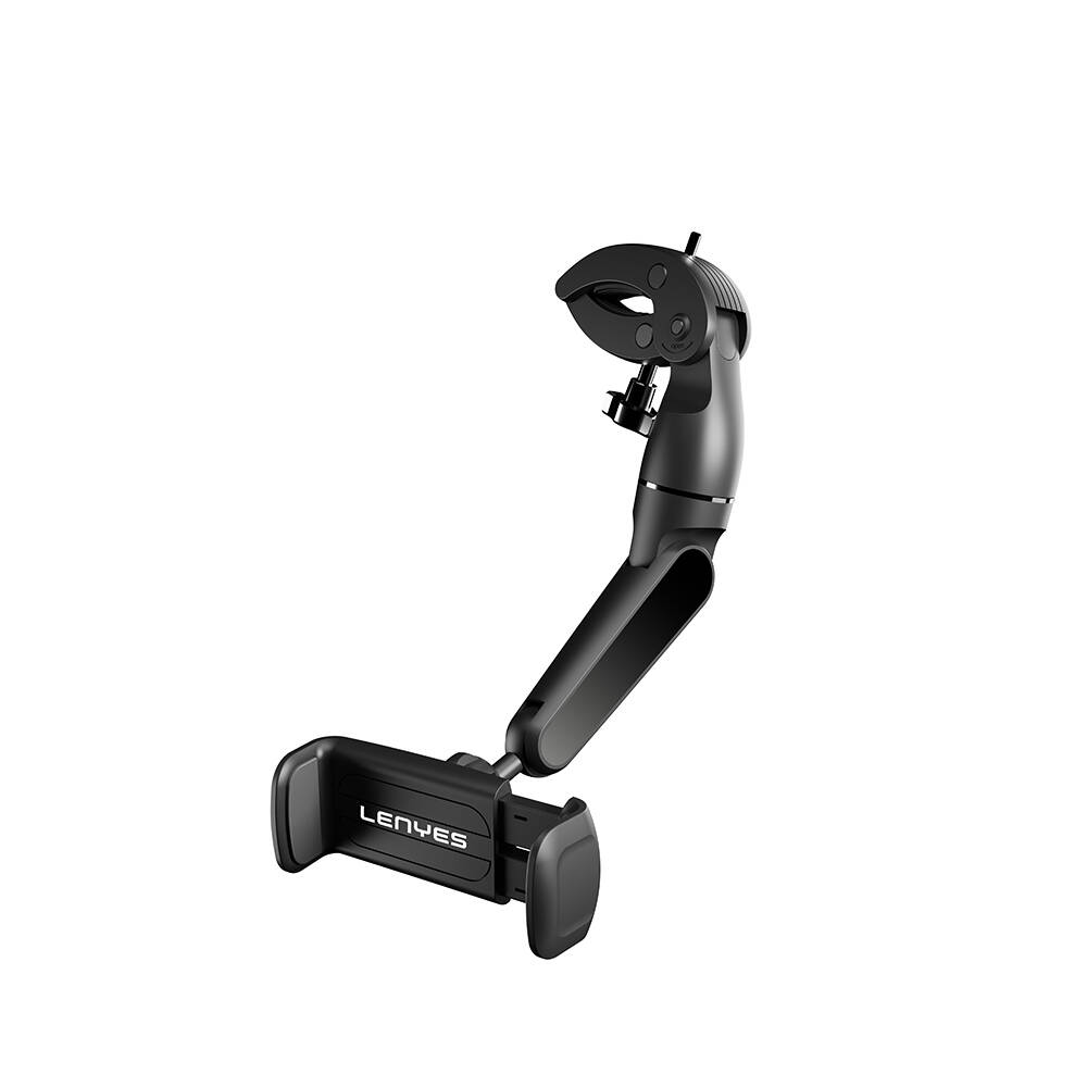 Lenyes CR146 360 Dönebilen Oynar Başlıklı Dikiz Ayna Araç Telefon Tutucu - 1