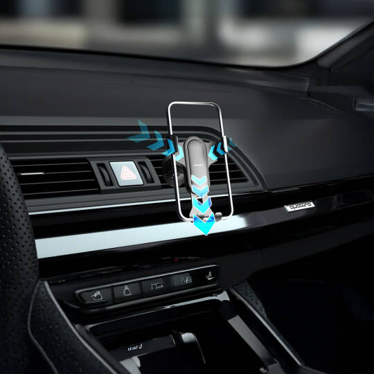 Lenyes CR181 360 Derece Dönebilen Havalandırma Tasarımlı Araç Telefon Tutucu - 6