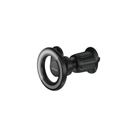 Lenyes CR183 M-safe Magnetik Özellikli 360 Derece Dönebilen Havalandırma Tasarım Araç Telefon Tutucu - 2