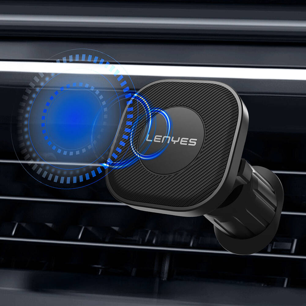 Lenyes CR193 Havalandırma Tasarım Magnetik Araç Telefon Tutucu - 5