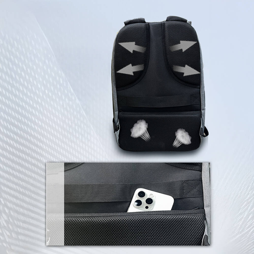 Lenyes LB506 USB Şarj Portlu Su Geçirmez Seyahat Sırt Çantası - 7