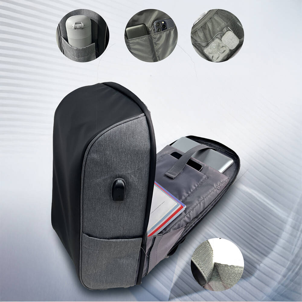 Lenyes LB506 USB Şarj Portlu Su Geçirmez Seyahat Sırt Çantası - 8