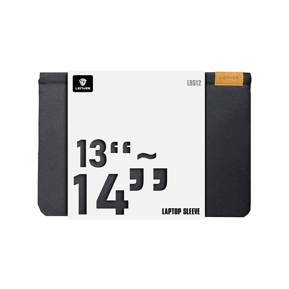 Lenyes LB512 Omuz Askılı 14 inç Su Geçirmez Laptop Çantası - 3