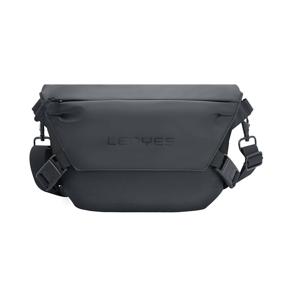 Lenyes LB563 Dreamer Crossbody Serisi Su Geçirmez Deri Tasarımlı Çapraz Vücut Çantası - 2