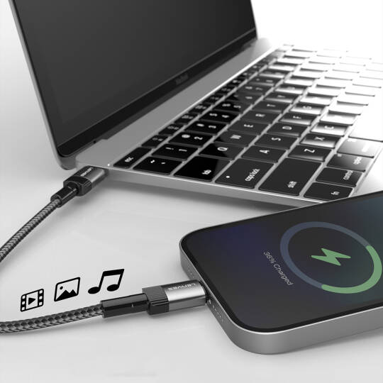 Lenyes LC546 USB-A to Type-C Örgü Tasarımlı Hızlı Şarj Özellikli Data ve Şarj Kablosu 12W 1M - 6