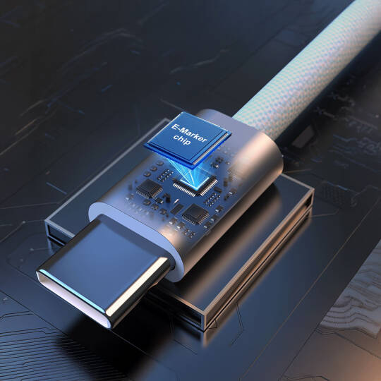 Lenyes LC550 Type-C to Type-C Hızlı Şarj Özellikli Data ve Şarj Kablosu 240W 1M - 6
