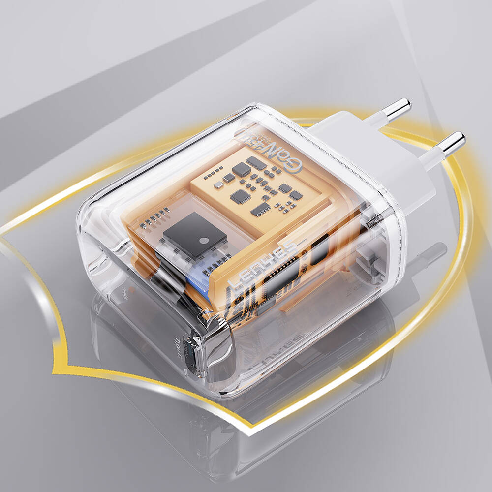 Lenyes LCH94 Type-C GaN Teknolojili PD Hızlı Şarj Özellikli Şarj Başlığı 45W - 6