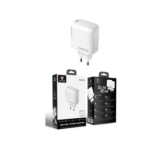 Lenyes LCH94 Type-C GaN Teknolojili PD Hızlı Şarj Özellikli Şarj Başlığı 45W - 8