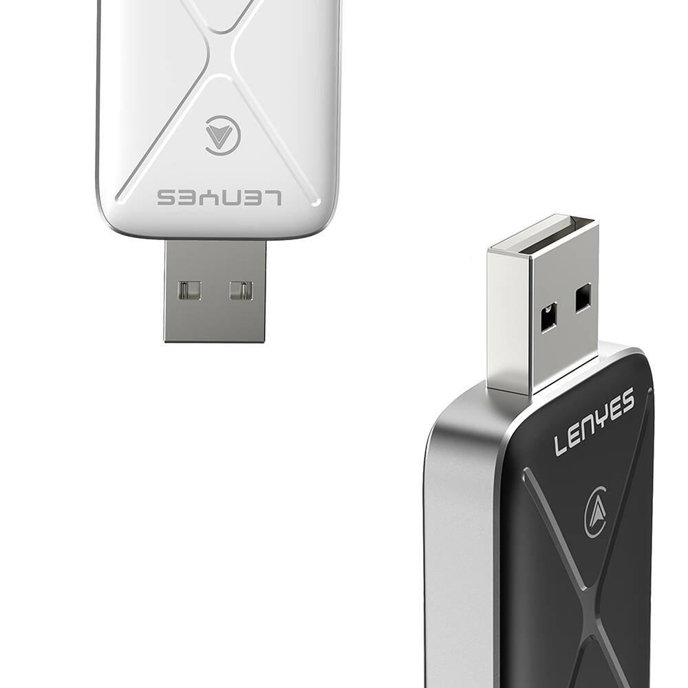 Lenyes LCP01 Android Auto Destekli CarPlay USB Bluetooth 5.0 Wireless Transmitter Adaptör - 4