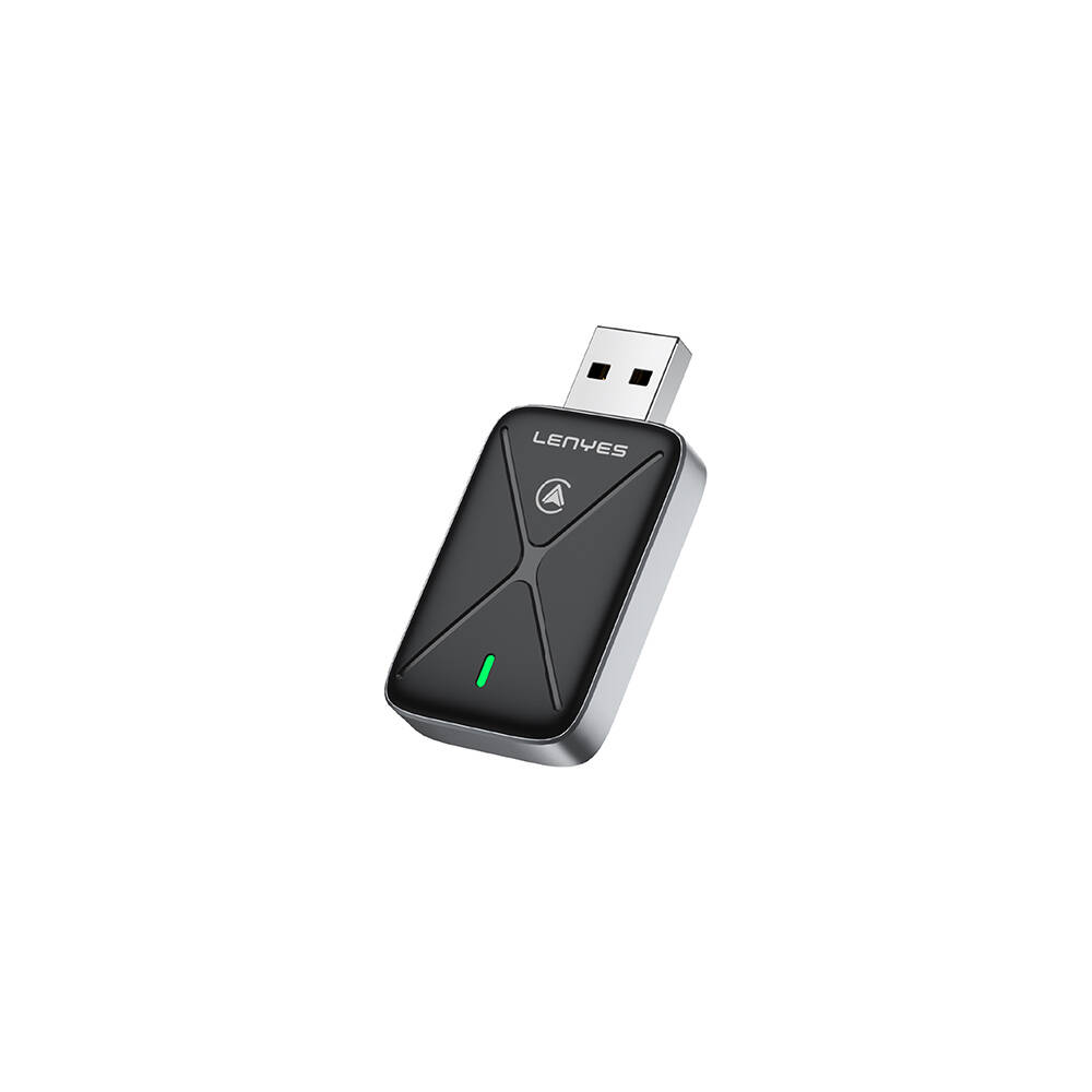 Lenyes LCP01 Android Auto Destekli CarPlay USB Bluetooth 5.0 Wireless Transmitter Adaptör - 1