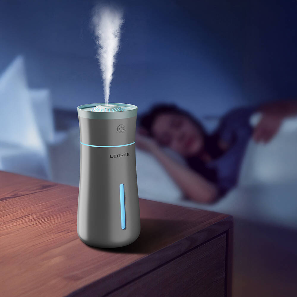 Lenyes LHU03 Vazo Tipi RGB Atmosfer Işıklı Nano Sprey Sessiz Hava Nemlendirici - 7