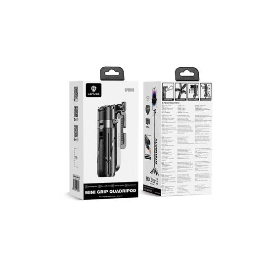 Lenyes LPH110 Uzaktan Kumandalı Çok Fonksiyonlu Sabitleyici Ayrılabilir Tripod Selfie Çubuğu - 3