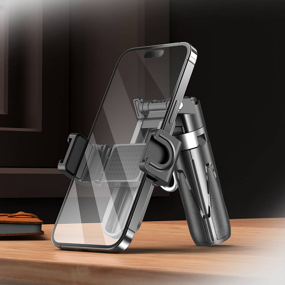Lenyes LPH110 Uzaktan Kumandalı Çok Fonksiyonlu Sabitleyici Ayrılabilir Tripod Selfie Çubuğu - 7