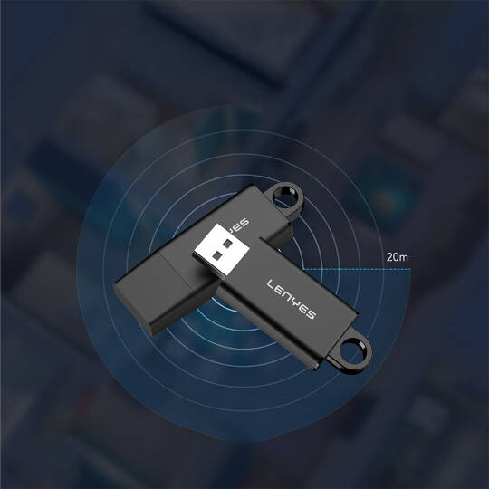 Lenyes LR201 USB Bluetooth 5.1 Wireless Transmitter Adaptör - 5