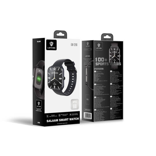 Lenyes LW-218 iOS ve Android Uyumlu Akıllı Saat - 9