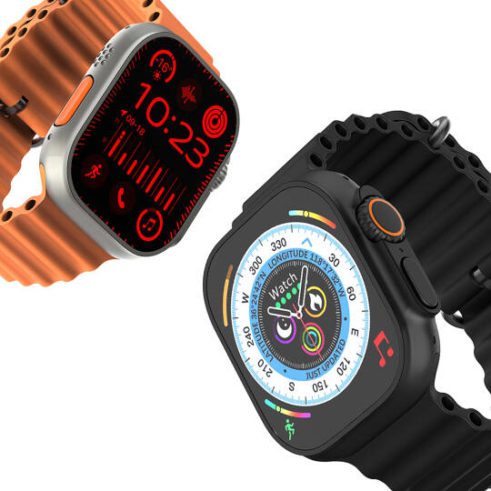 Lenyes LW-238 Ultra3 Saturn Serisi iOS ve Android Uyumlu Akıllı Saat - 8