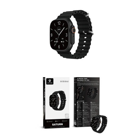 Lenyes LW-238 Ultra3 Saturn Serisi iOS ve Android Uyumlu Akıllı Saat - 10