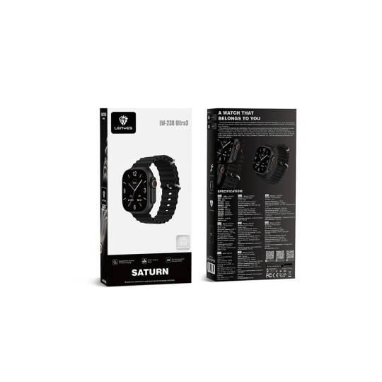 Lenyes LW-238 Ultra3 Saturn Serisi iOS ve Android Uyumlu Akıllı Saat - 11