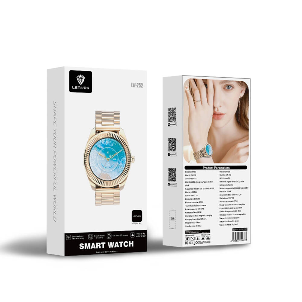 Lenyes LW-252 iOS ve Android Uyumlu Akıllı Saat - 8