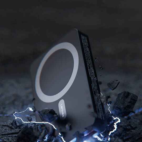 Lenyes P32-1 M-safe Şarj Özellikli Aramid Fiber Powerbank 15W 10000mAh - 4