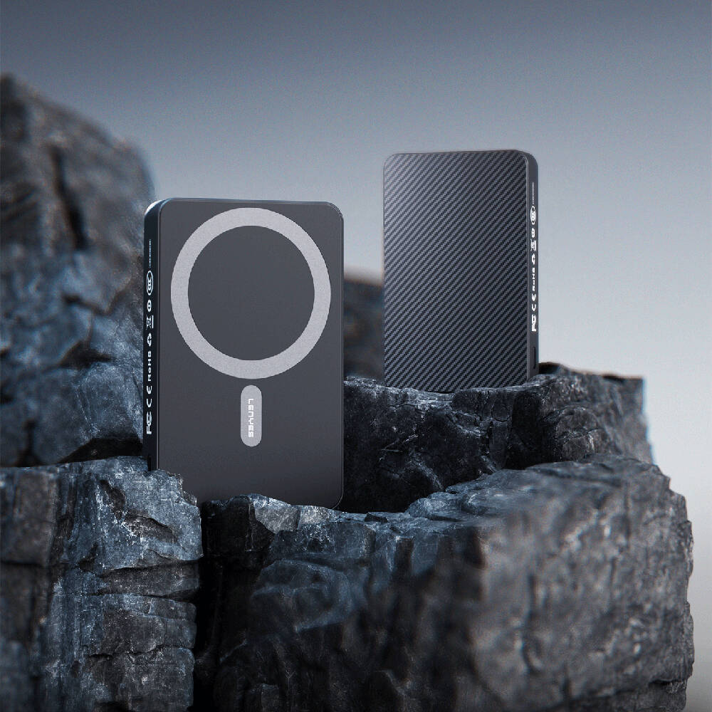 Lenyes P32 M-safe Şarj Özellikli Aramid Fiber Powerbank 15W 5000mAh - 3