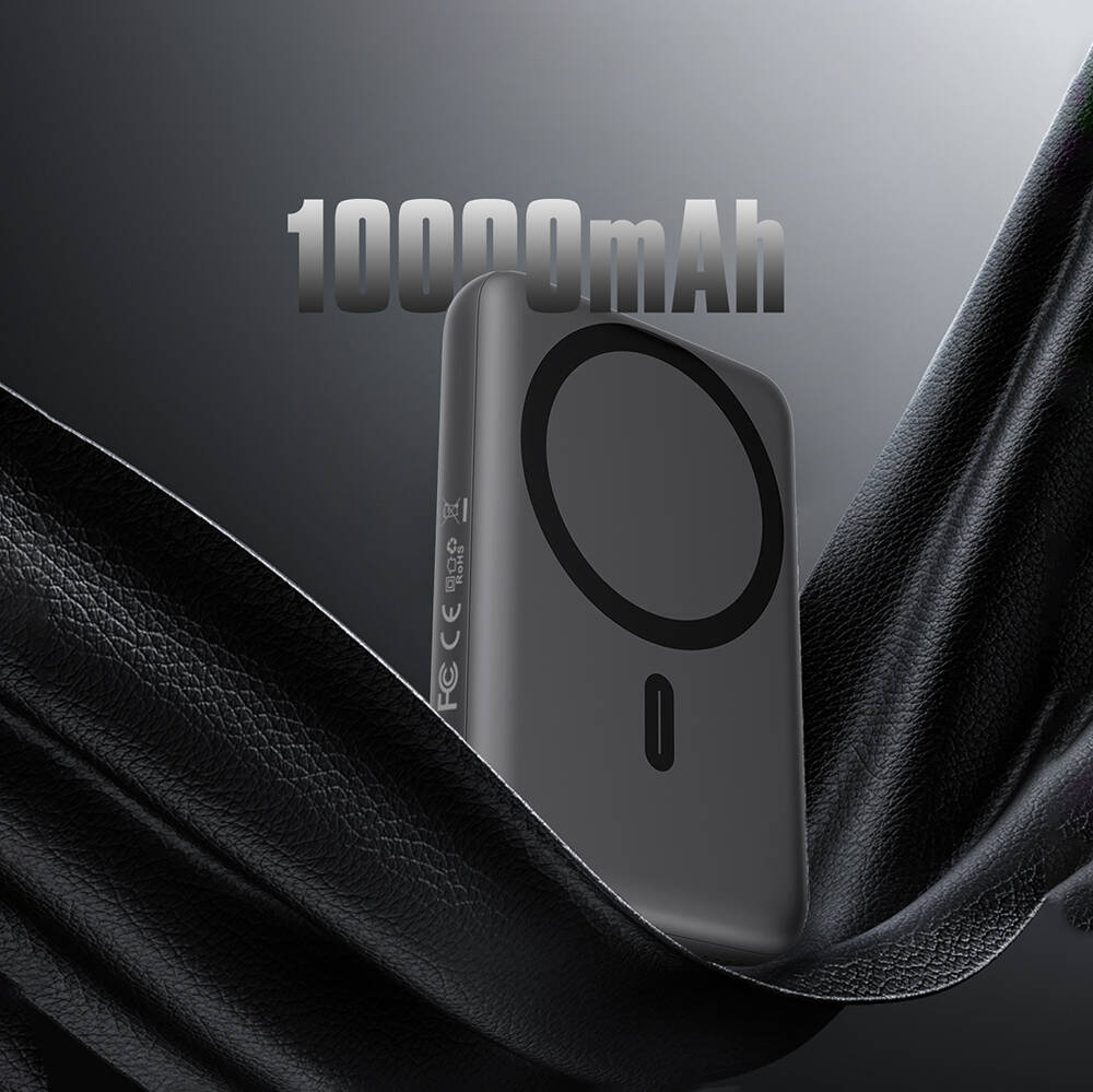 Lenyes PW139D PD 20W Ultra İnce Hızlı Şarj Özellikli Wireless Powerbank 15W 10000mAh - 12