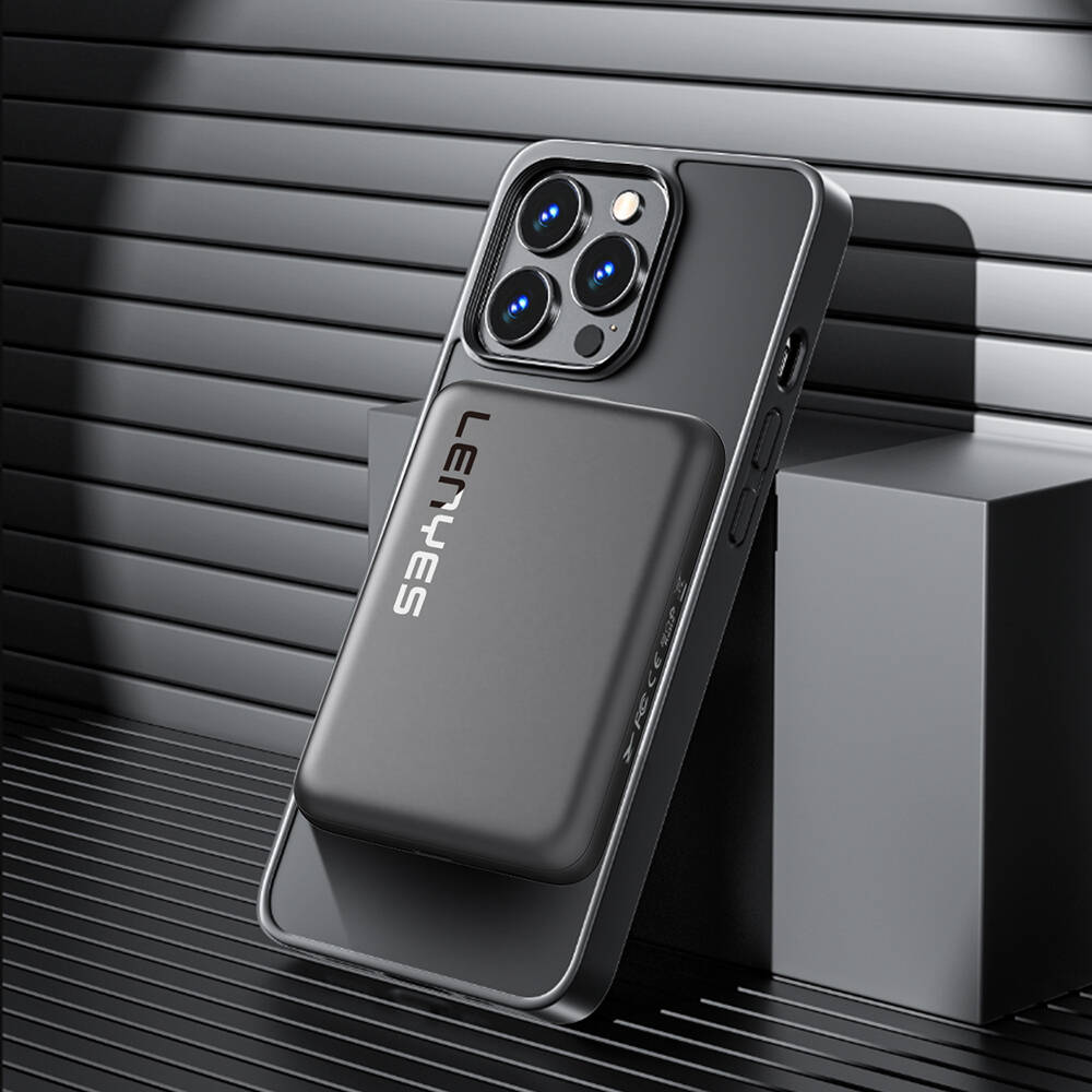 Lenyes PW139D PD 20W Ultra İnce Hızlı Şarj Özellikli Wireless Powerbank 15W 10000mAh - 14