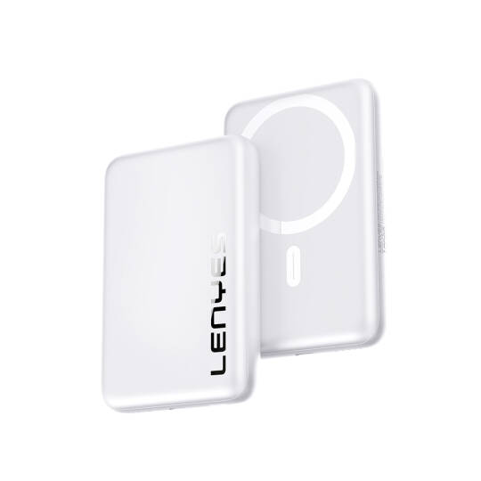 Lenyes PW139D PD 20W Ultra İnce Hızlı Şarj Özellikli Wireless Powerbank 15W 10000mAh