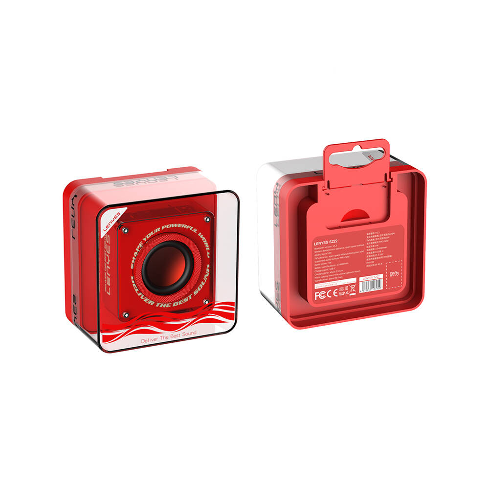 Lenyes S222 Mini TWS Kablosuz Bluetooth Hoparlör v5.3 5W - 3