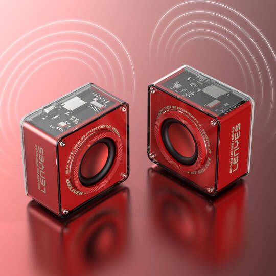 Lenyes S222 Mini TWS Kablosuz Bluetooth Hoparlör v5.3 5W - 8