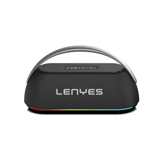 Lenyes S869 RGB Işıklı Çift Mikrofonlu Taşınabilir Bluetooth Hoparlör v5.3 - 2