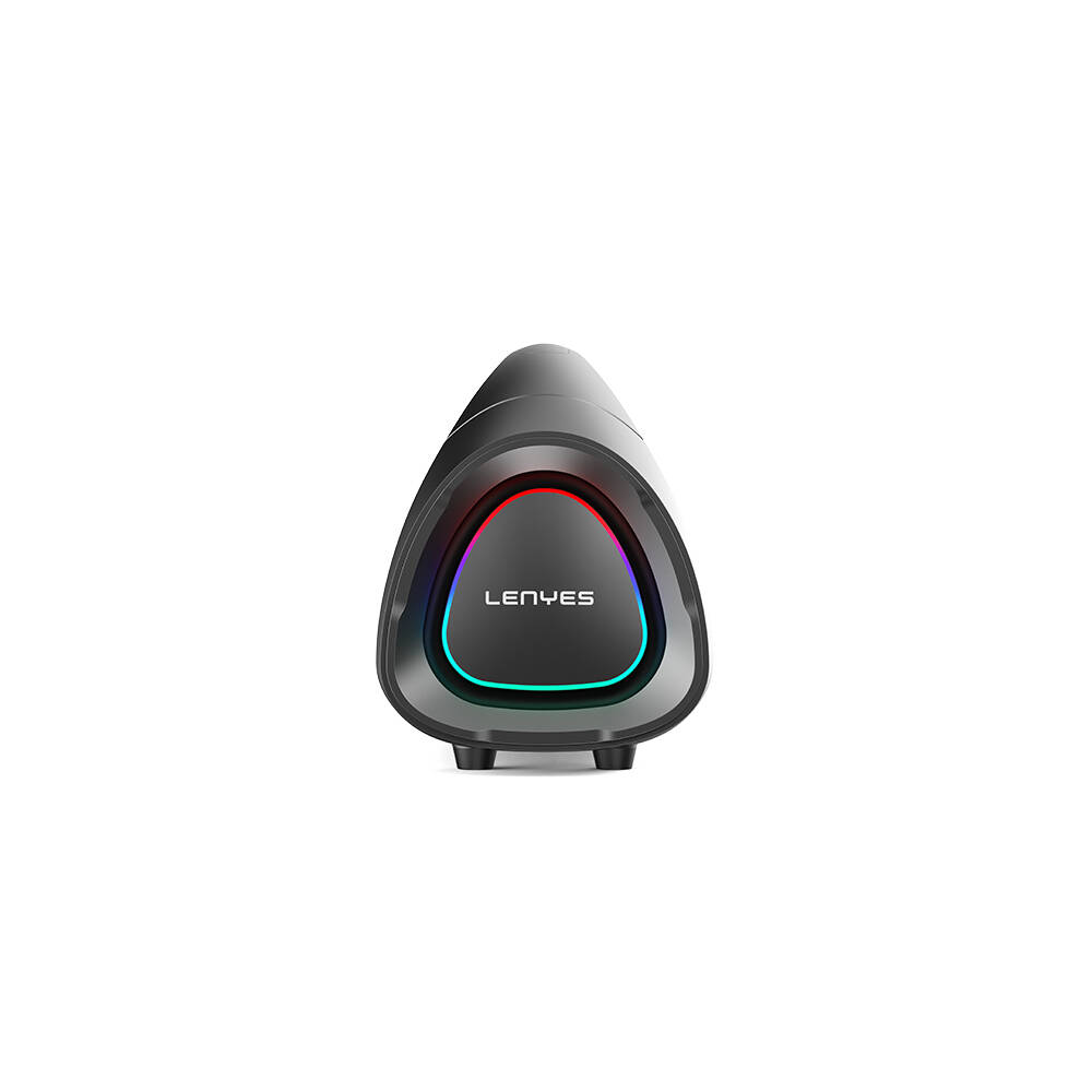 Lenyes S873 RGB Işıklı Taşınabilir Kumandalı&Mikrofonlu TWS Bluetooth Speaker Hoparlör v5.3 - 5