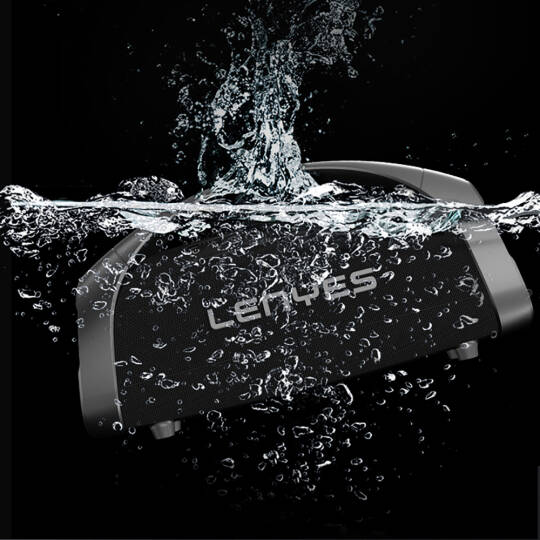 Lenyes S873 RGB Işıklı Taşınabilir Kumandalı&Mikrofonlu TWS Bluetooth Speaker Hoparlör v5.3 - 11