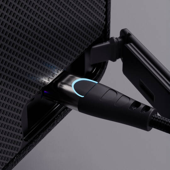 Lenyes S875 Elegance Serisi RGB Işıklı Taşınabilir Su Geçirmez TWS Bluetooth Hoparlör v5.3 40W - 8