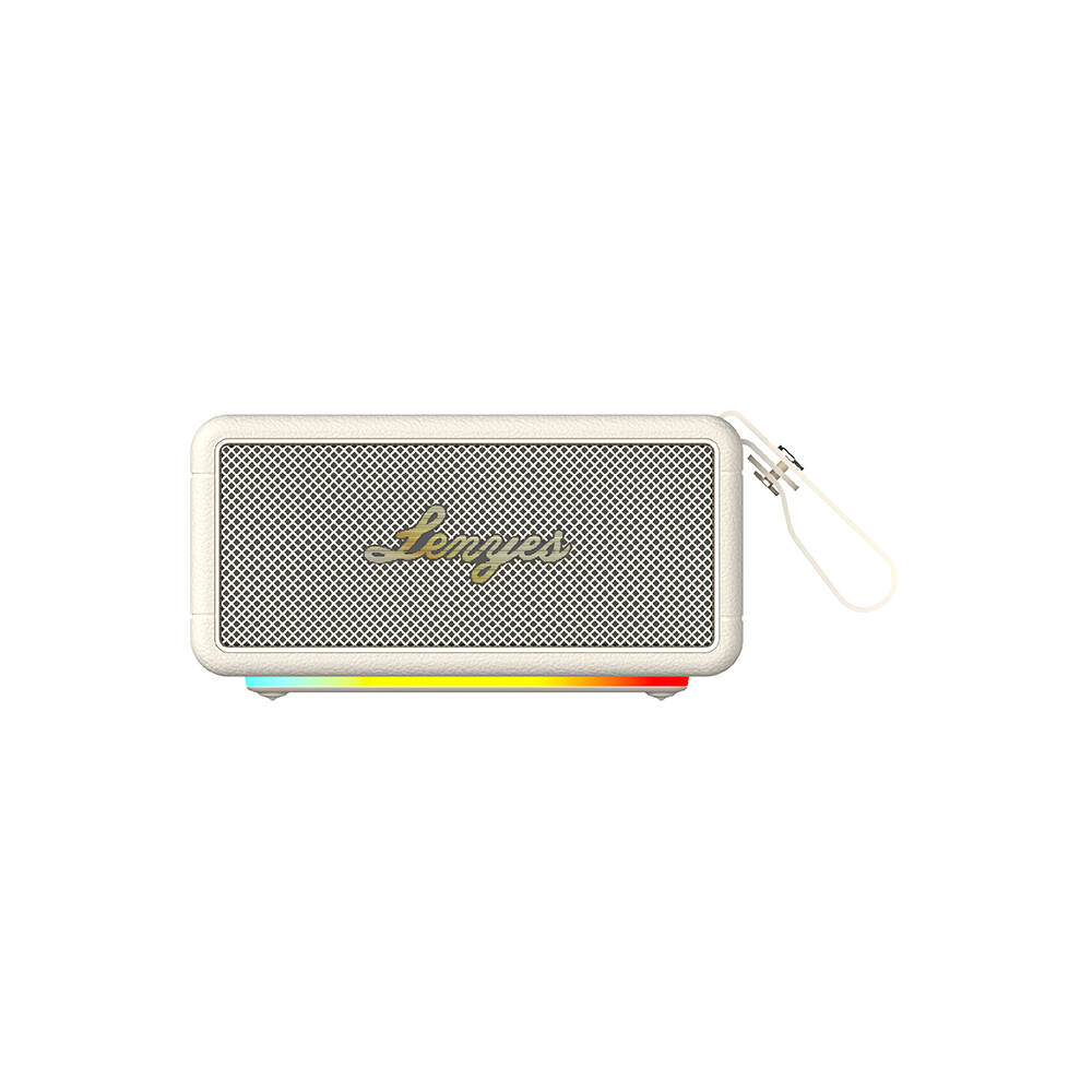 Lenyes S875 Elegance Serisi RGB Işıklı Taşınabilir Su Geçirmez TWS Bluetooth Hoparlör v5.3 40W - 1