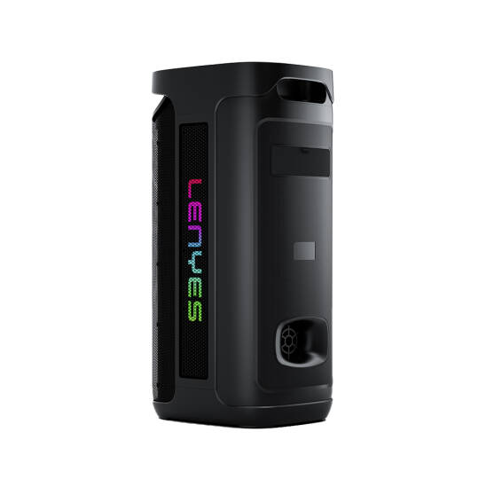 Lenyes S883 Su Geçirmez Tekerlekli Mikrofonlu Çoklu Giriş RGB Işıklı TWS Karaoke FM Bluetooth Hoparlör v5.3 360W - 7