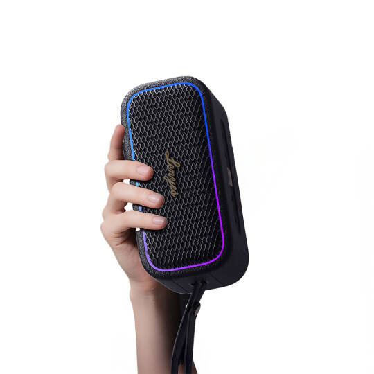 Lenyes S891 RGB Işıklı Taşınabilir Su Geçirmez OTG-TWS Bluetooth Hoparlör v5.3 80W - 4