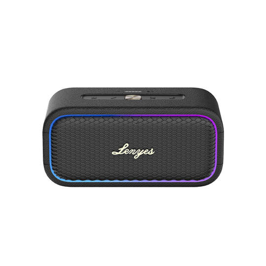 Lenyes S891 RGB Işıklı Taşınabilir Su Geçirmez OTG-TWS Bluetooth Hoparlör v5.3 80W - 2
