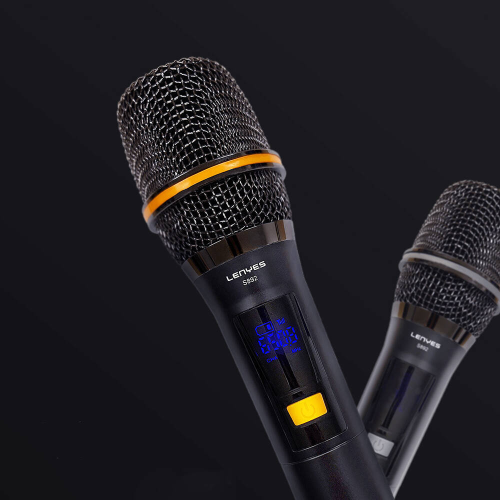 Lenyes S892 RGB Işıklı Mikrofonlu Dokunmatik Ekranlı Taşınabilir TWS Bluetooth Speaker Hoparlör v5.3 300W - 8
