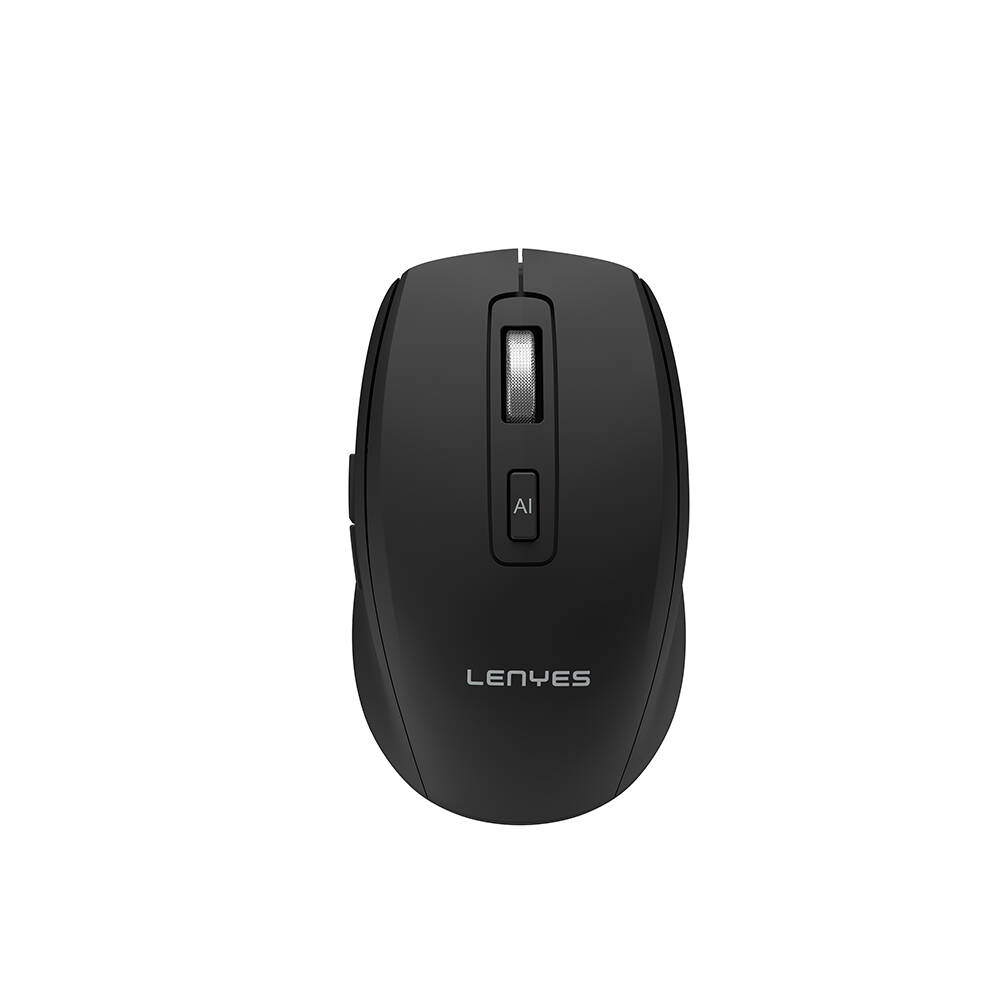 Lenyes WS106 Yapay Zeka Destekli Ergonomik Çift Bluetooth Bağlantılı 2.4G Kablosuz Mouse 1200 DPI - 1