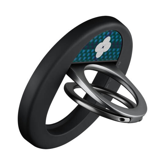 Pitaka Aramid Fiber Flora in Grid Serisi MagEZ Grip 3 Magnetik Ring Stand Telefon Tutucu - 6